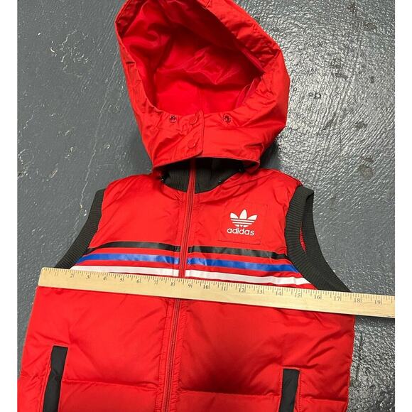 Vintage ADIDAS Originals Down Puffer Vest Jacket Size 38 - Picture 7 of 12